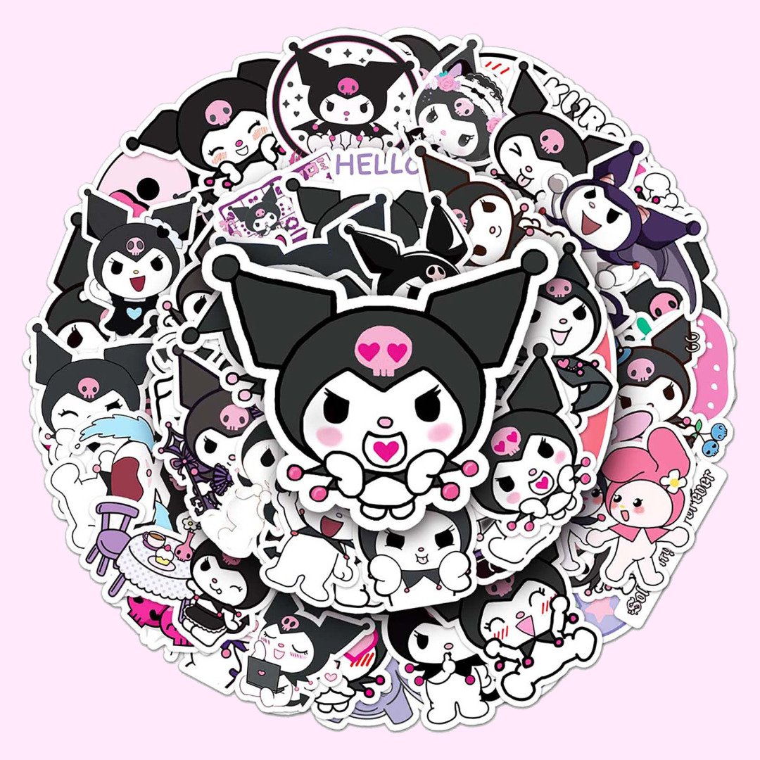 Kuromi Die Cute Sticker Pack -1