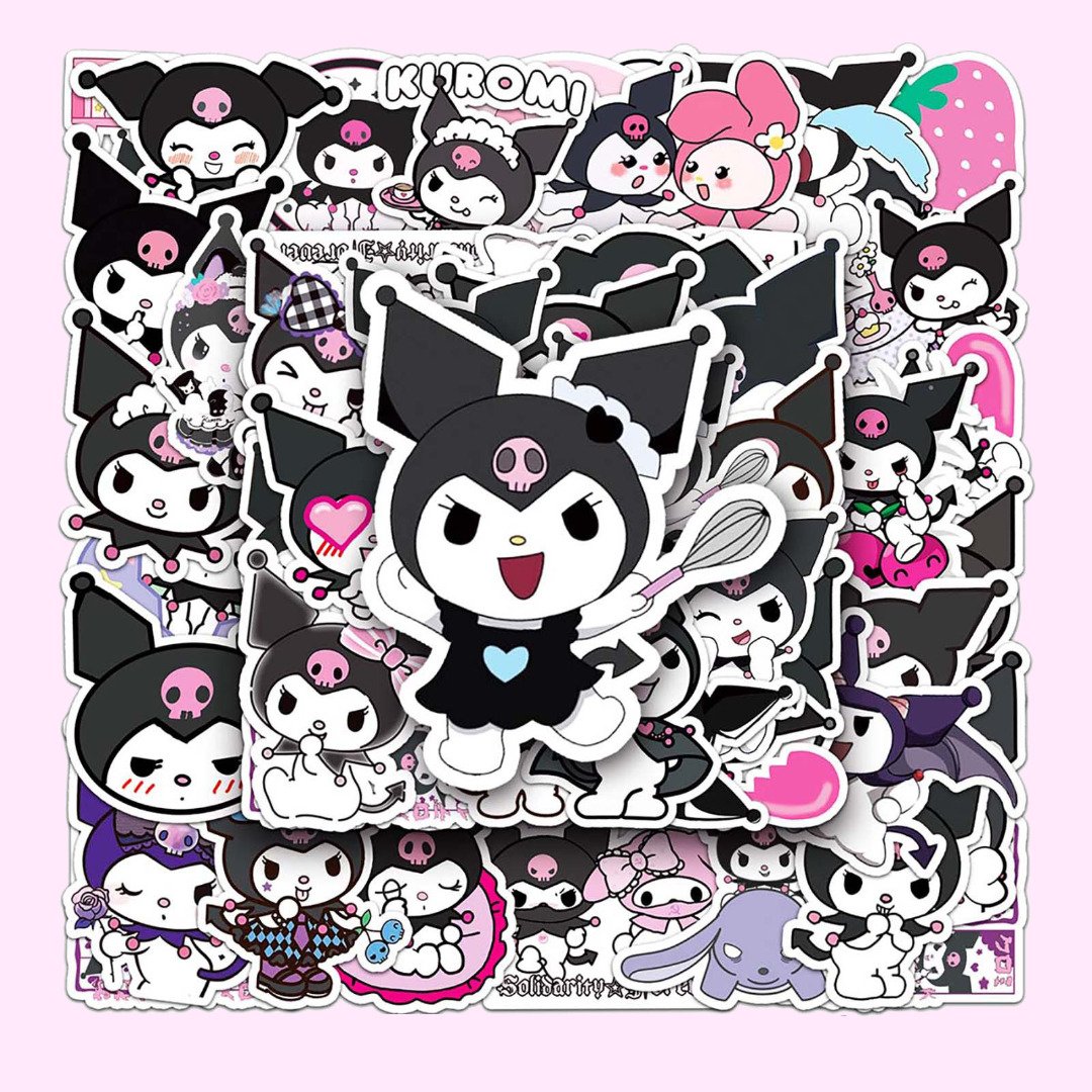 Kuromi Die Cute Sticker Pack -2