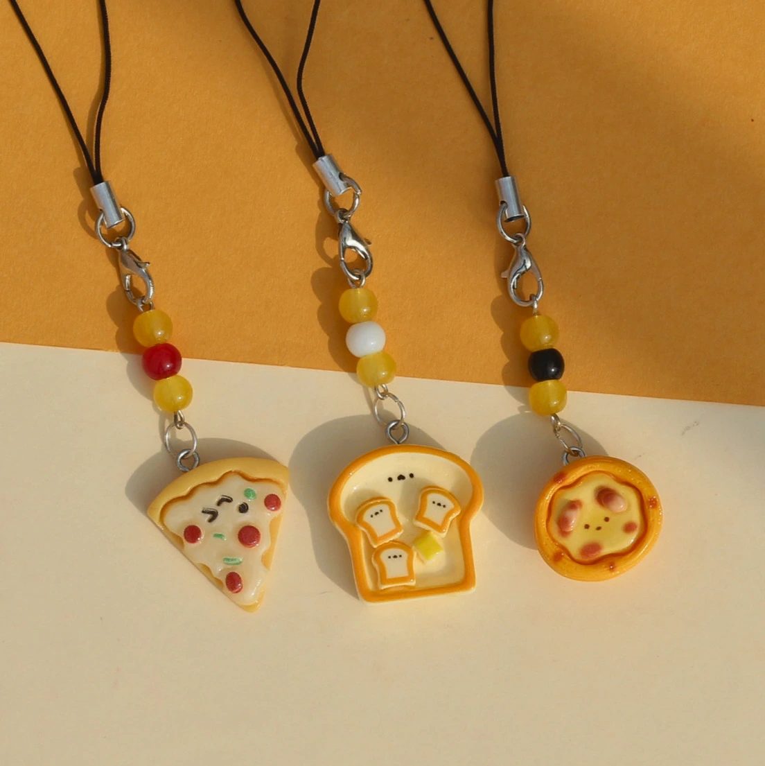 Kawaii Food Theme Phone Charms -5