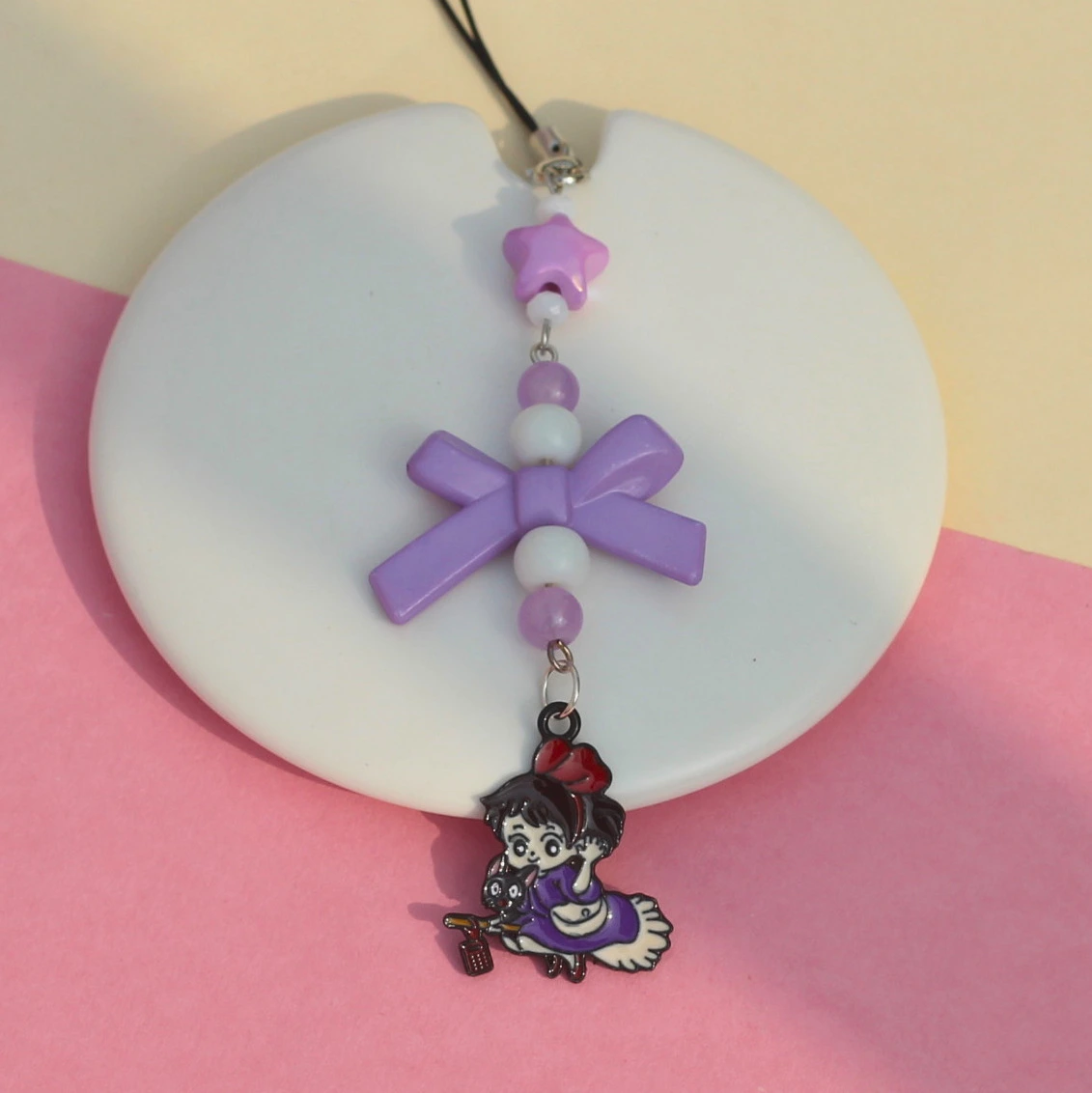 Kiki's Delivery Service Bow Knot Phone Charms -2
