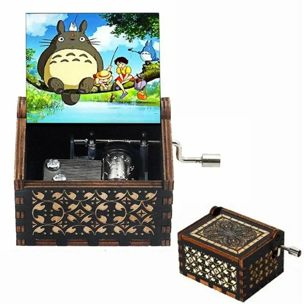 My Neighbor Totoro Wooden Music Box -8