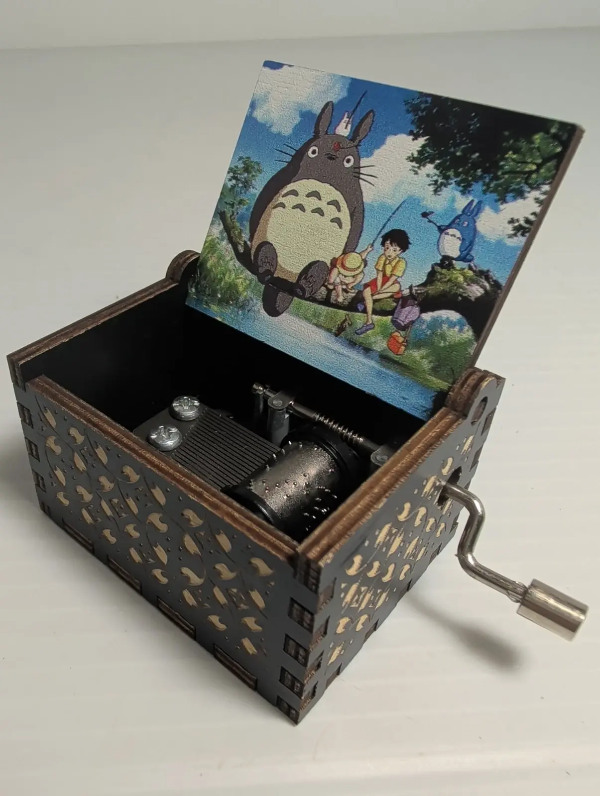 My Neighbor Totoro Wooden Music Box -7