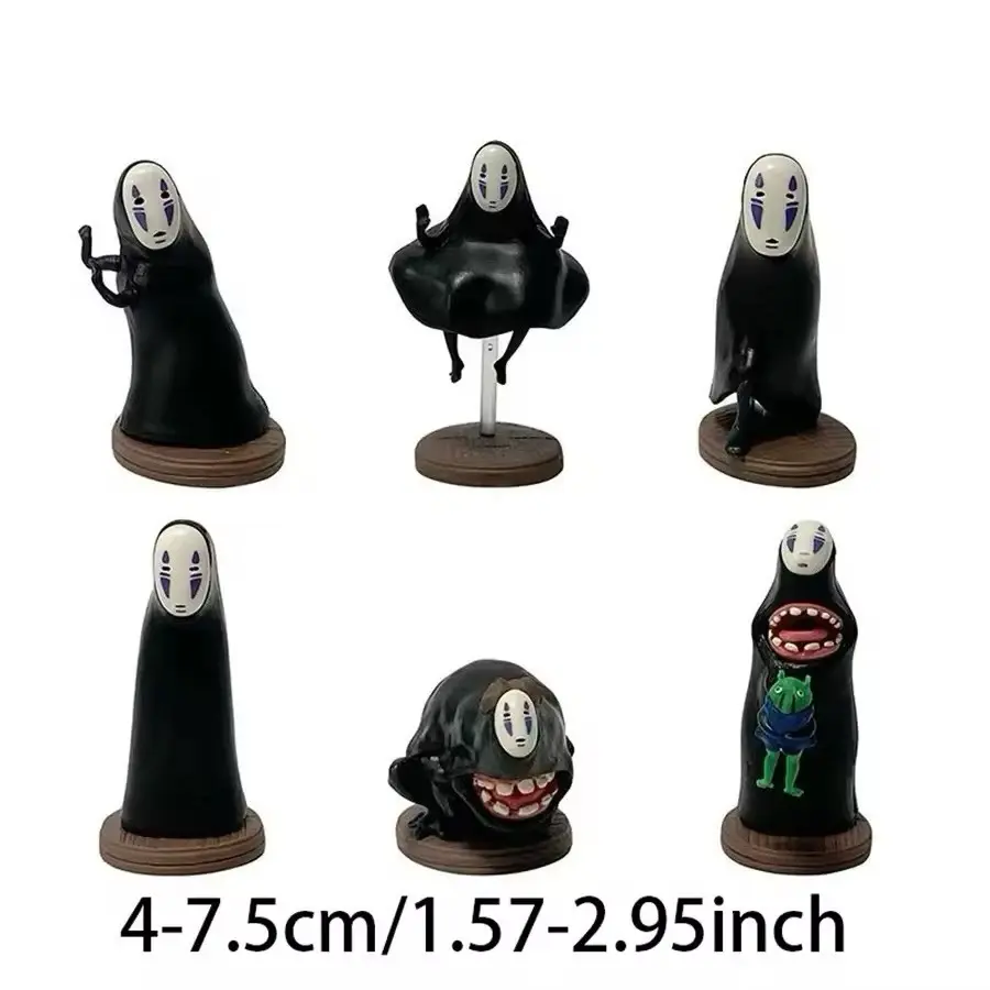 Spirited Away No Face Figures -8
