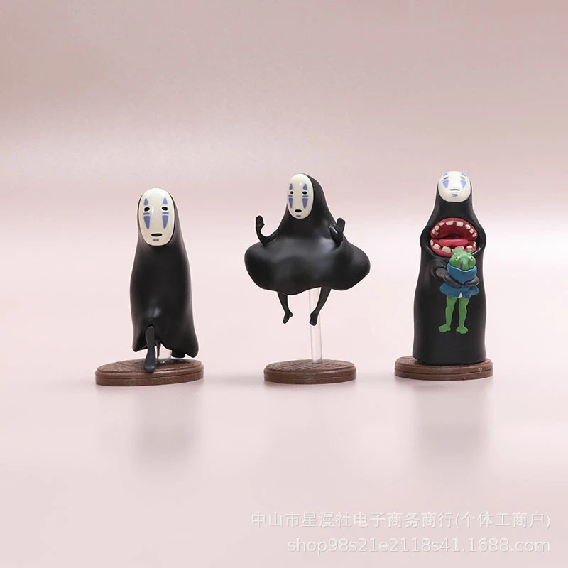Spirited Away No Face Figures -5