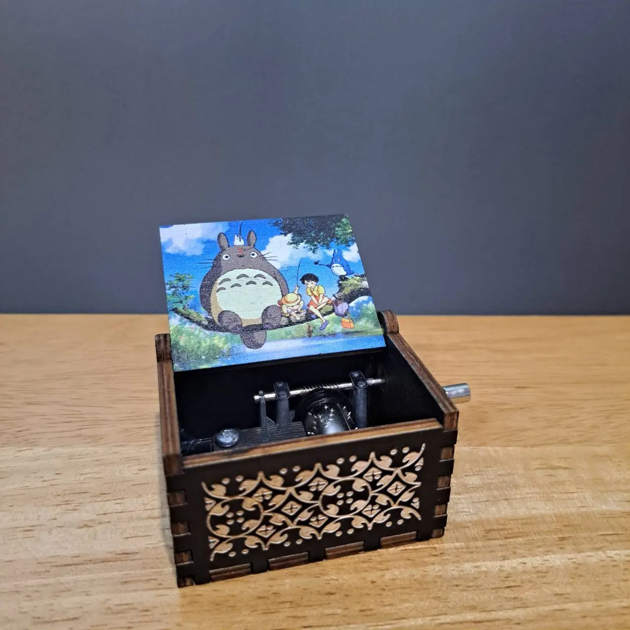 My Neighbor Totoro Wooden Music Box -6