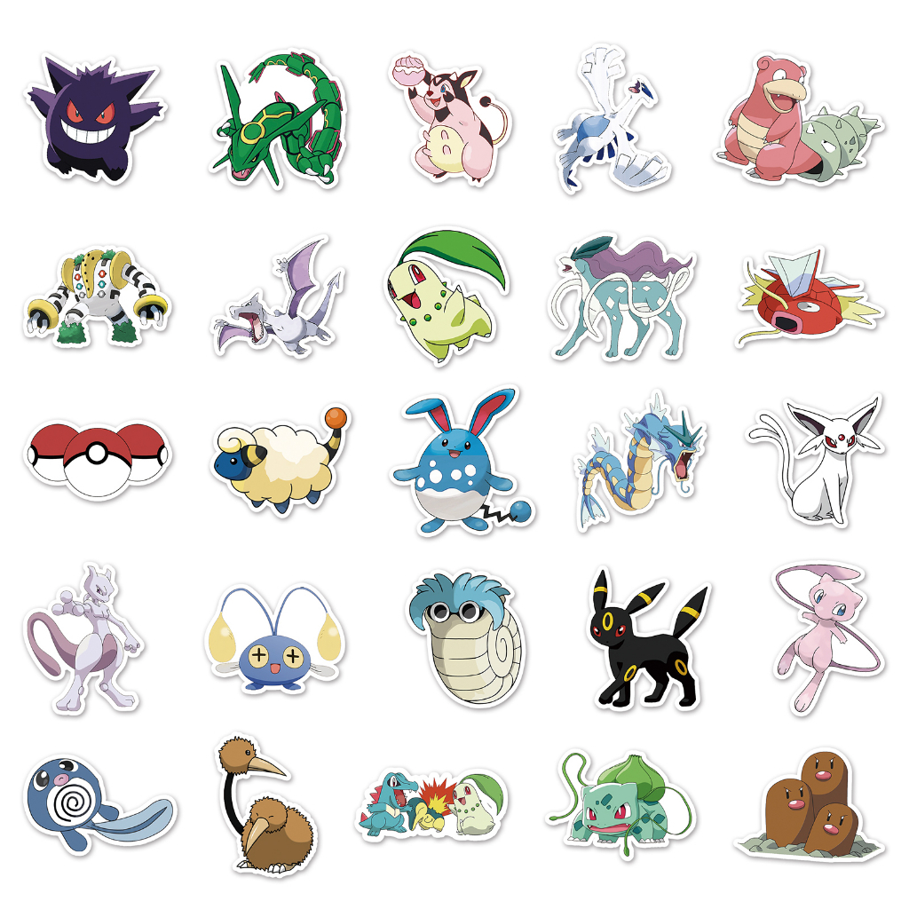 Pokemon Stickers Pack -7