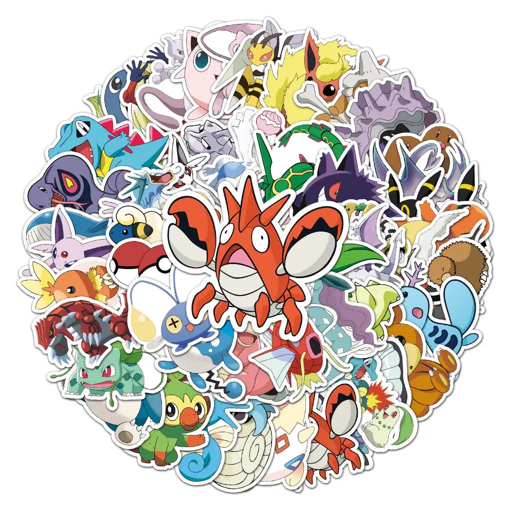 Pokemon Stickers Pack -8