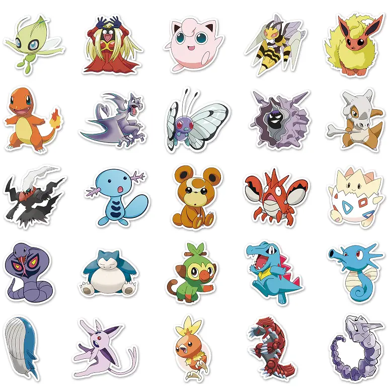 Pokemon Stickers Pack -6