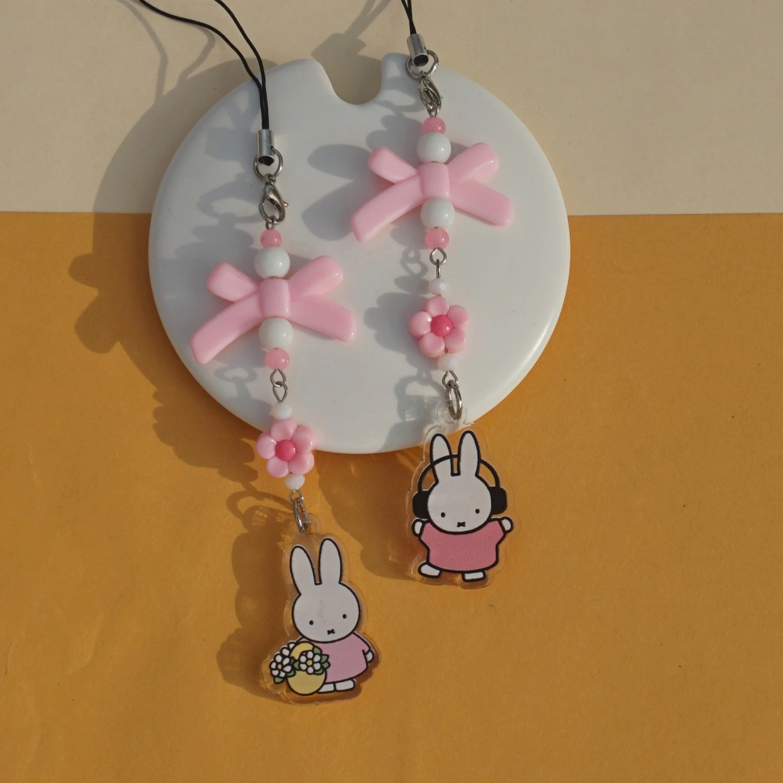 Miffy Acrylic Phone Charm -4