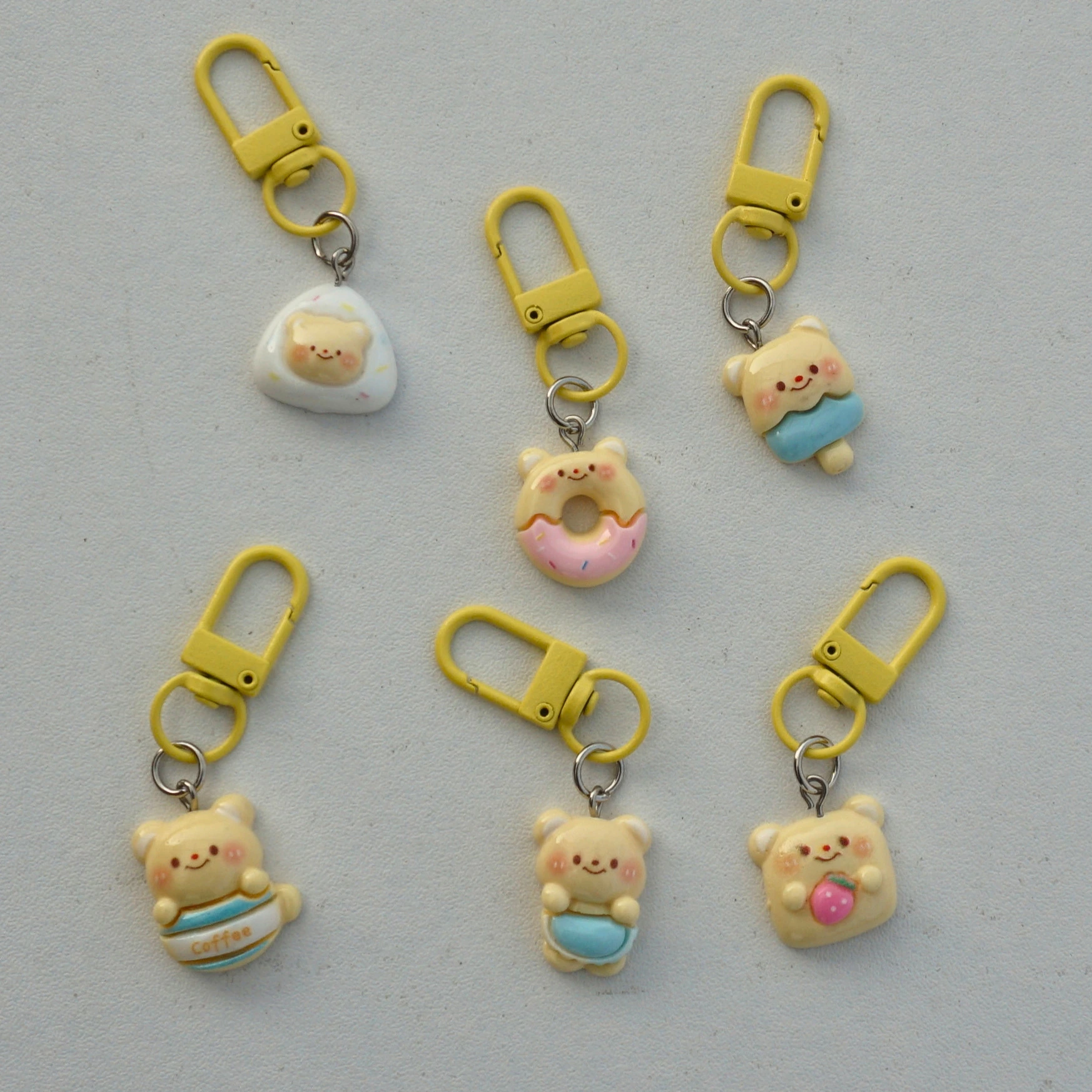 Adorable Butter Bear Charms -8