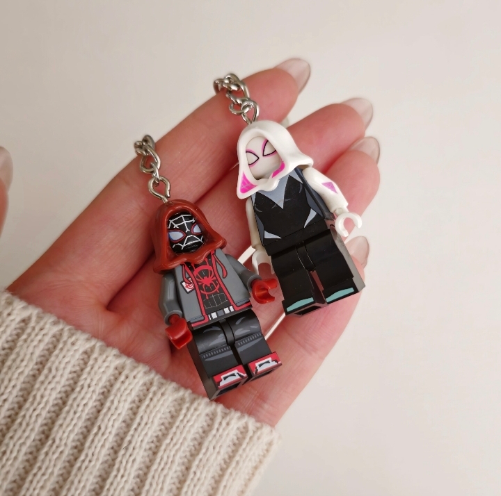 Lego Spiderman Keychains -9