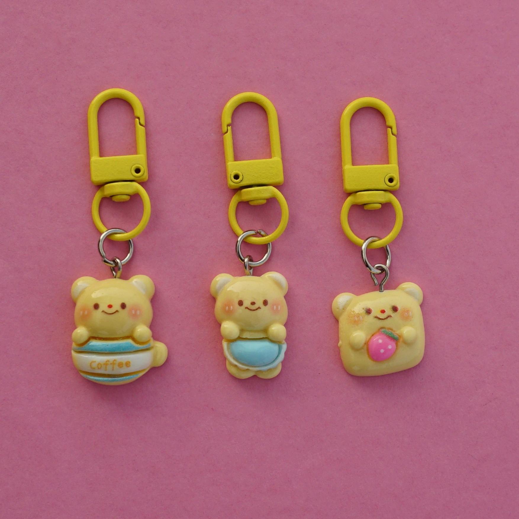 Adorable Butter Bear Charms -9