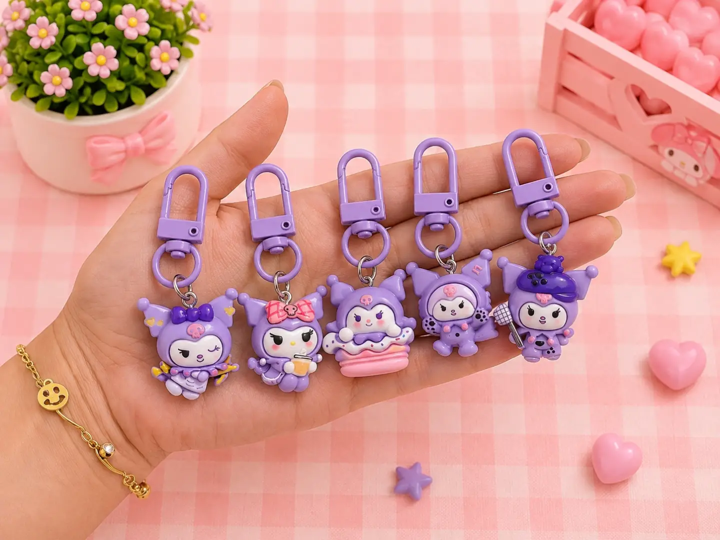 Cute Kuromi Key Charms -1
