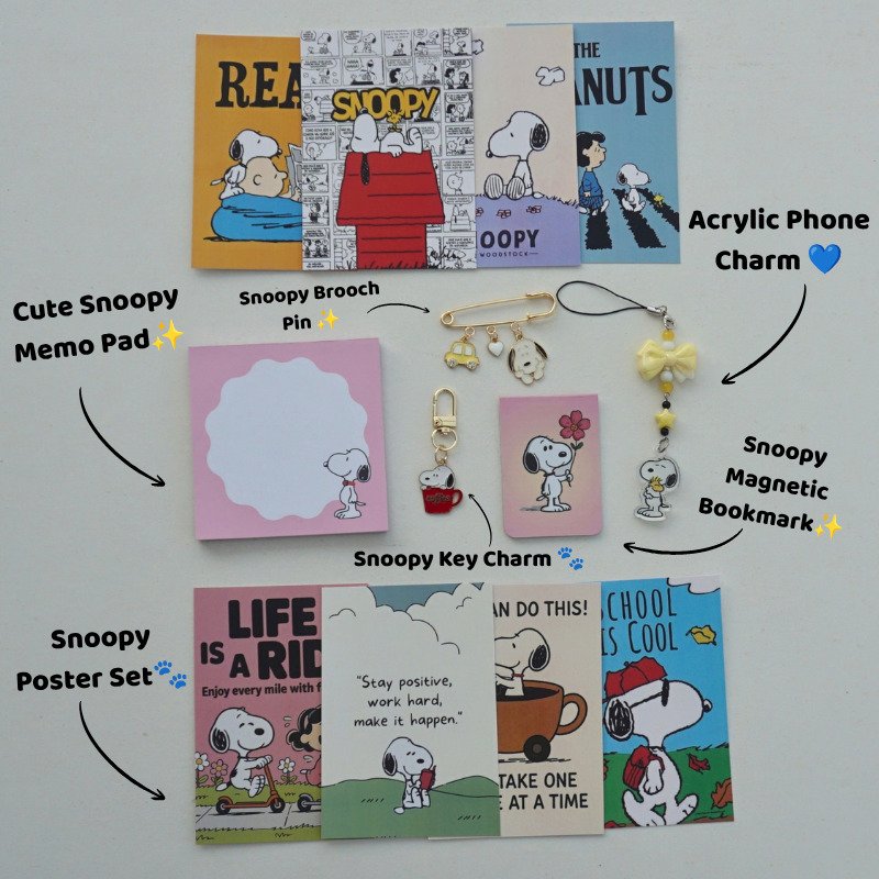 Snoopy Merch Combo -3