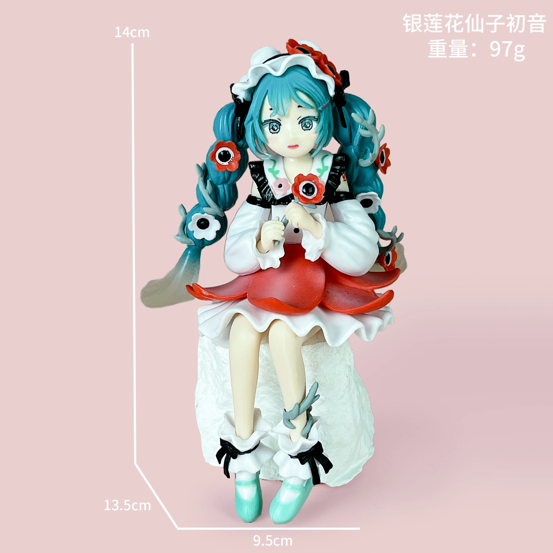 Hatsune Miku Noodle Stopper Flower Fairy Figure -8