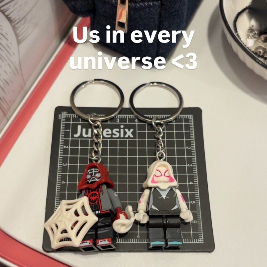 Lego Spiderman Keychains -5