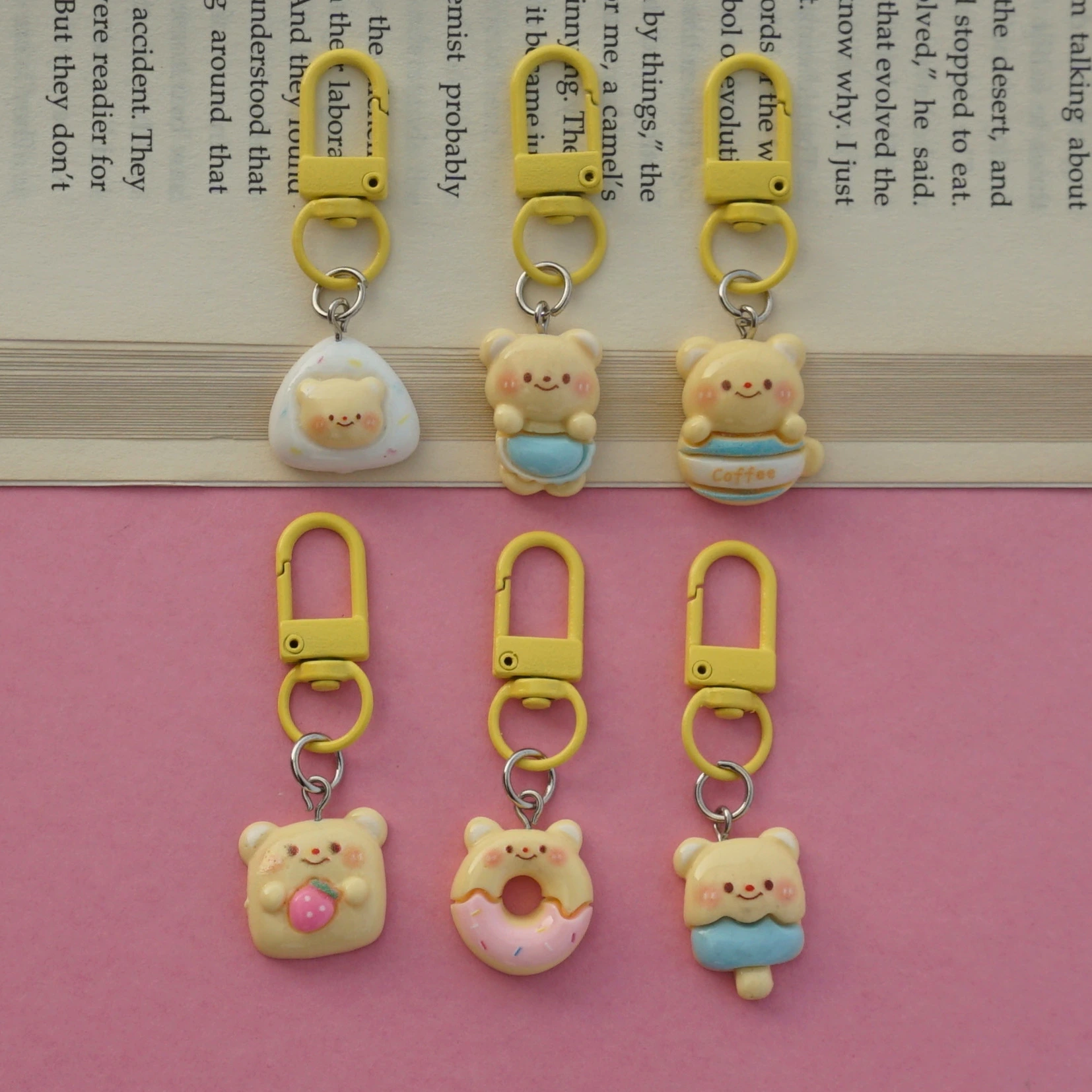 Adorable Butter Bear Charms -11