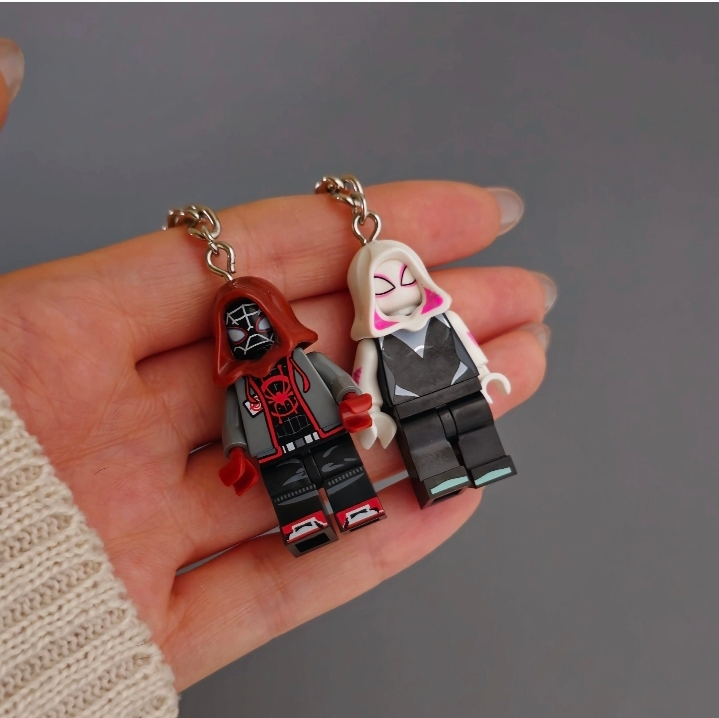 Lego Spiderman Keychains -10