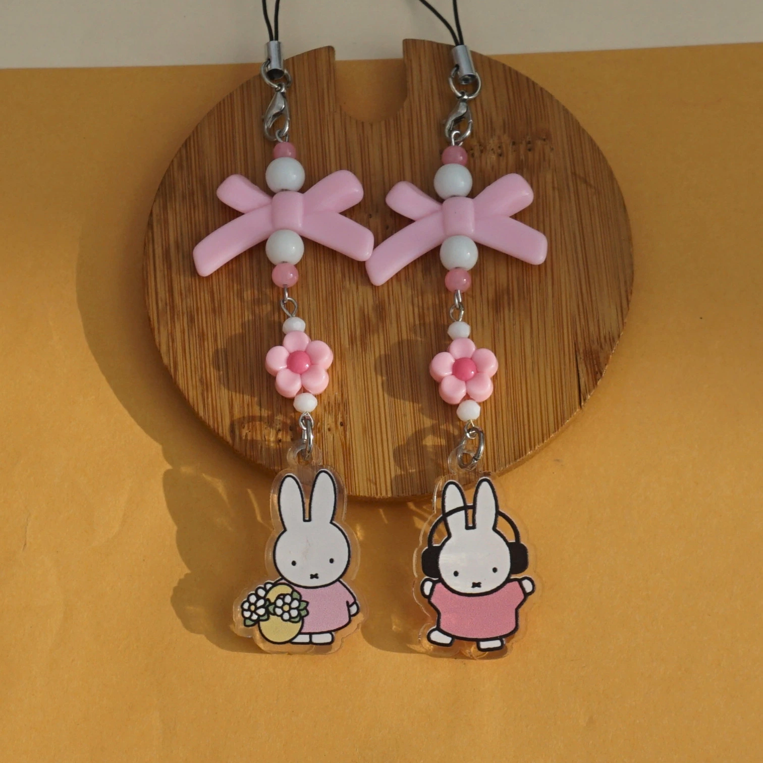 Miffy Acrylic Phone Charm -1