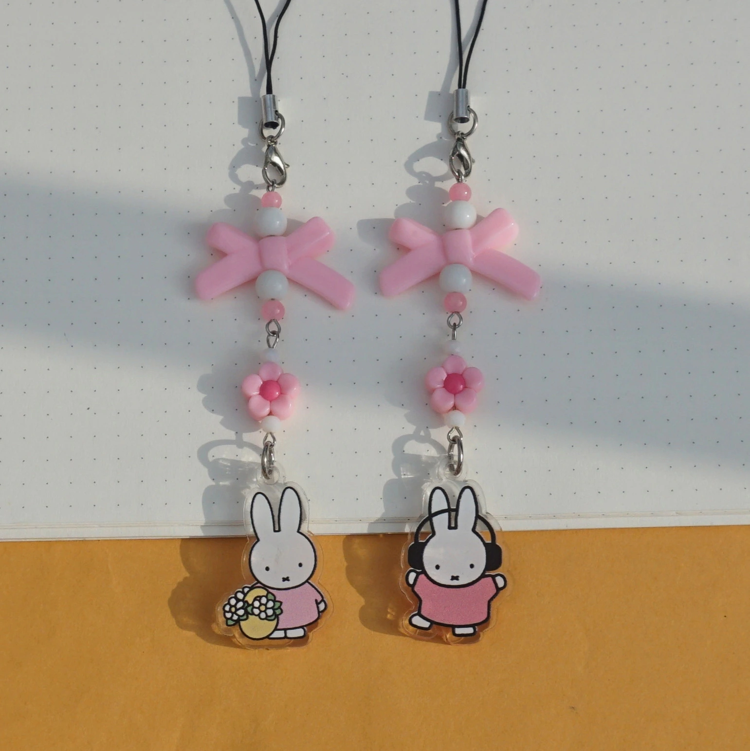 Miffy Acrylic Phone Charm -9