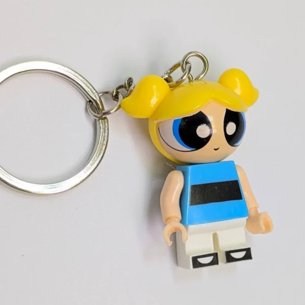 Powerpuff Girls Lego Keychains -9