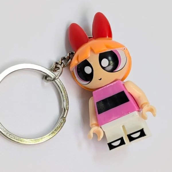 Powerpuff Girls Lego Keychains -8