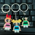 Powerpuff Girls Lego Keychains -10